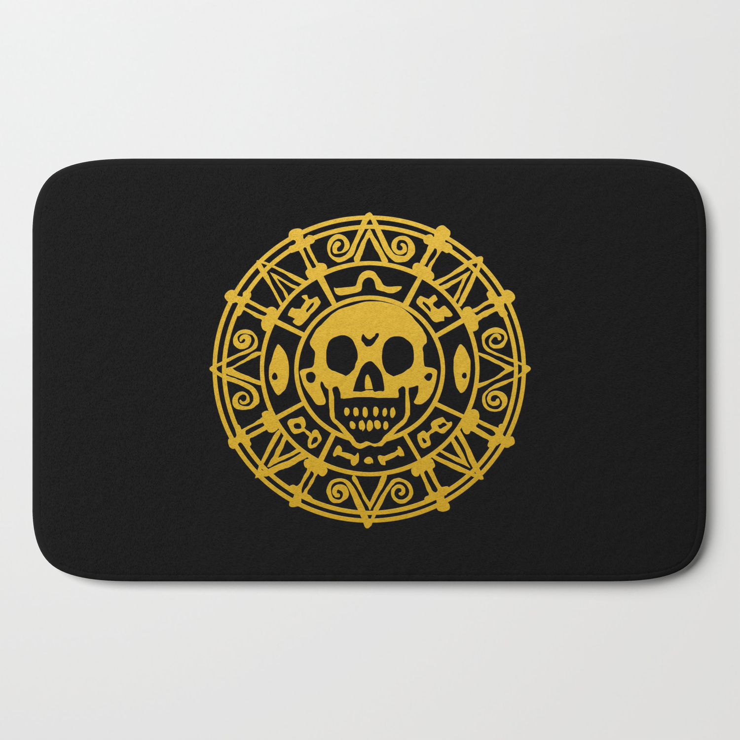 Cursed Treasure Pirates Of The Caribbean Bath Mat By Kanahyde Society6