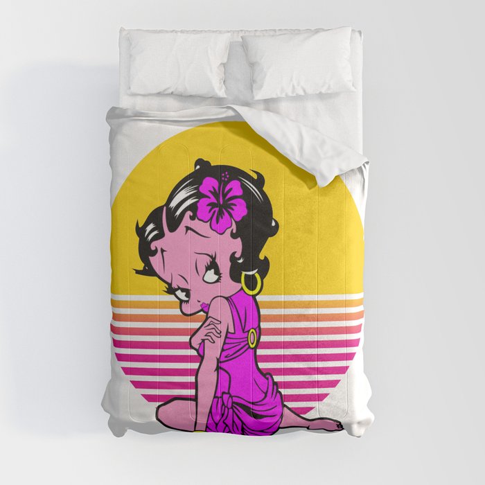 betty boop Comforter by mbahpit Society6