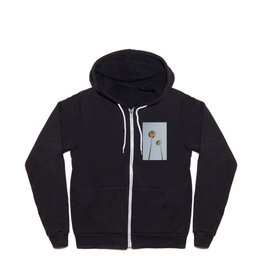 two palm trees xii Zip Hoodie