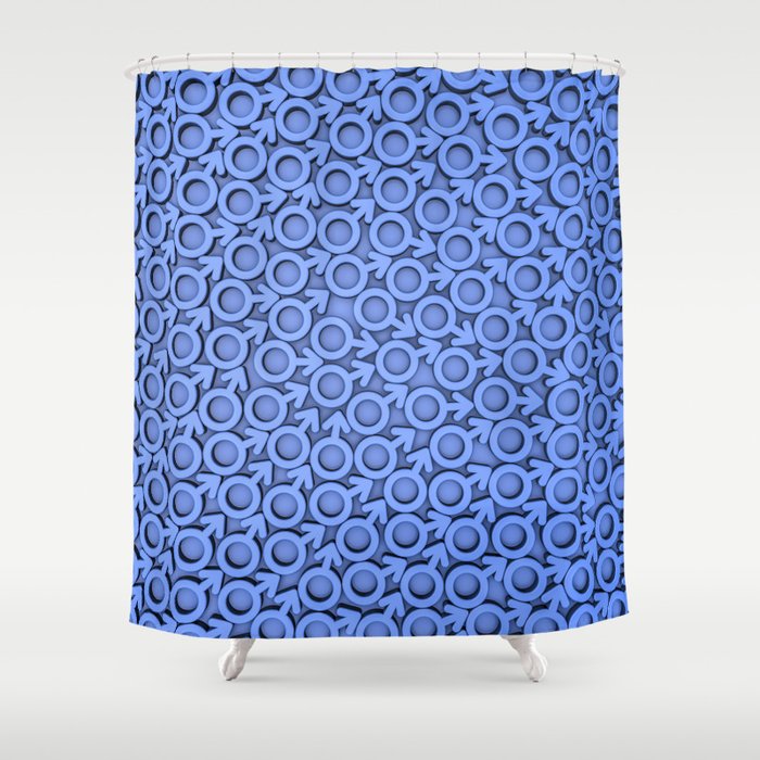 Men only Shower Curtain