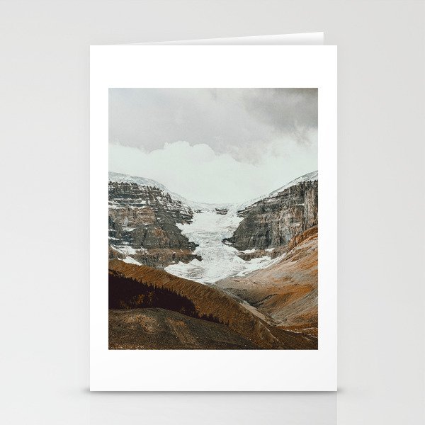 Foggy Glacier |  Jasper/Banff National Park | Landscape Photography Stationery Cards