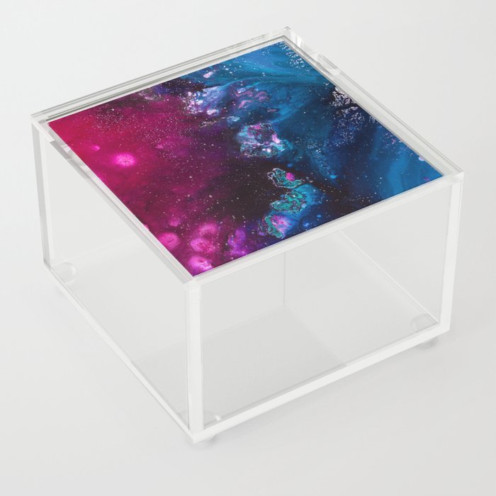 Oceans and Nebulas Acrylic Box