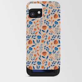 Floral pattern iPhone Card Case