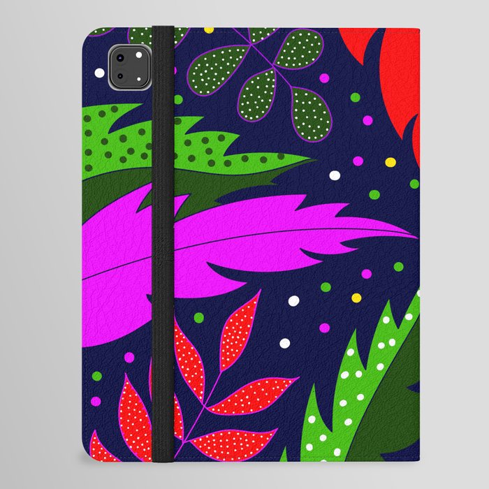 Night garden 1 iPad Folio Case