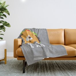 Taco Eclipse of the Heart Throw Blanket