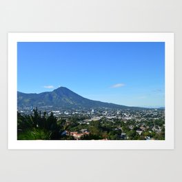 El Salvador Lookout Art Print