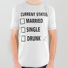 Current Status All Over Graphic Tee