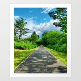 Go In The Direction Of Your Peace  Art Print
