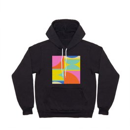 Simple Colorful Shapes Design Hoody