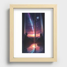 Last Light Recessed Framed Print