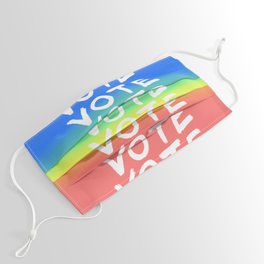 Vote Rainbow Series Face Mask