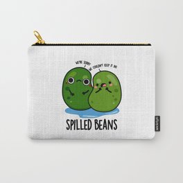 Spilled Beans Cute Veggie Pun Carry-All Pouch