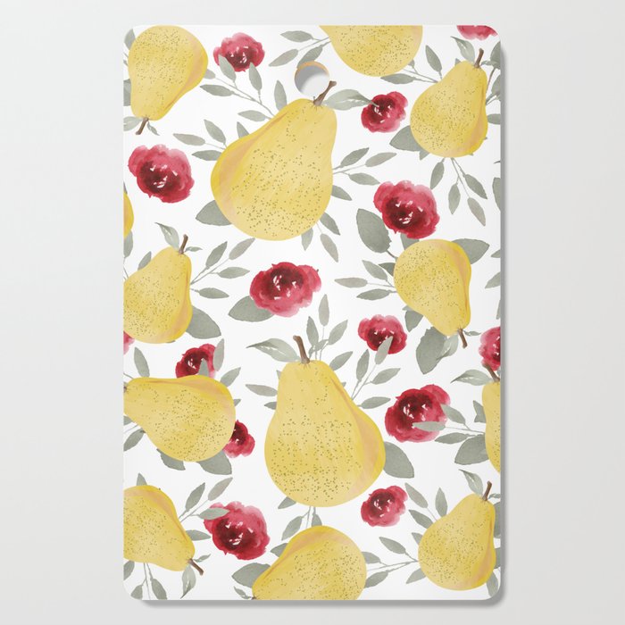 Delicate Pears Cutting Board