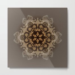 Sequential Baseline Mandala 12c Metal Print | Pattern, Abstract, Digital, Graphicdesign 