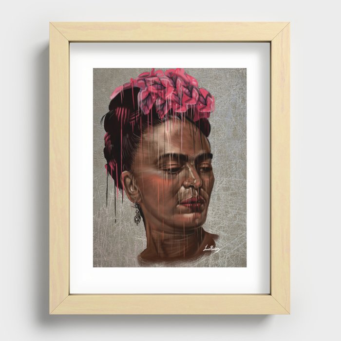 Frida Recessed Framed Print