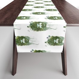 God of Nature Greenery Plantdad daddy  Table Runner