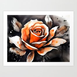 fantasy flower -15- Art Print
