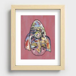 Spacehead Recessed Framed Print