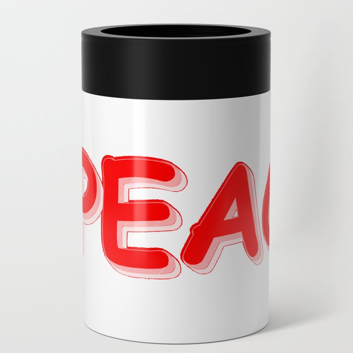 "#PEACE" Cute Design. Buy Now Can Cooler