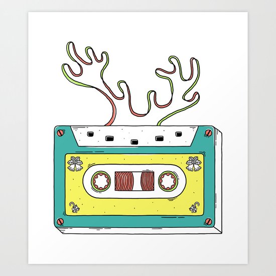 Classic christmas Art Print