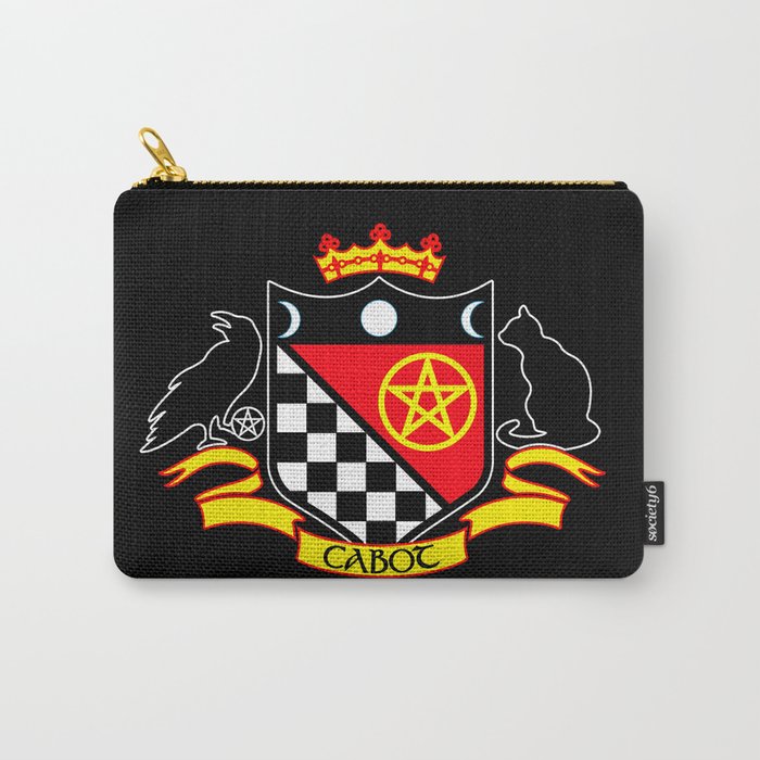 Cabot Tradition Crest (black) Carry-All Pouch