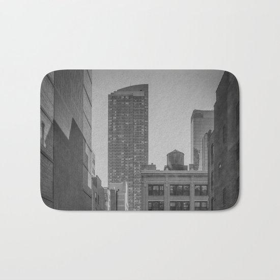 grimy nyc window... Bath Mat