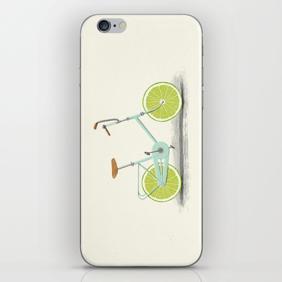 Acid (Blue) iPhone Skin