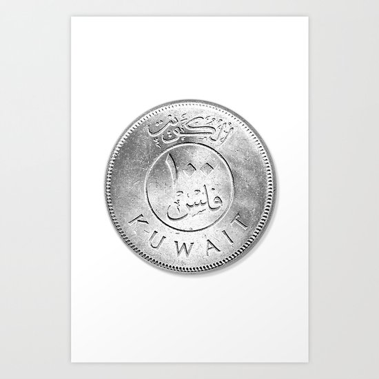 100 Fils Art Print