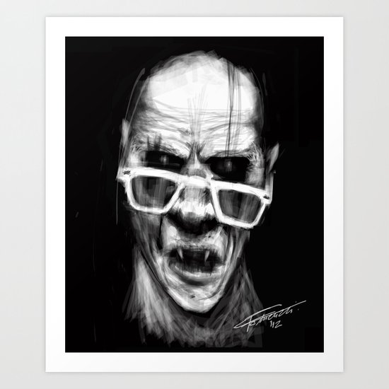 Van Ampire Art Print
