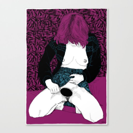 Miroir Miroir Canvas Print