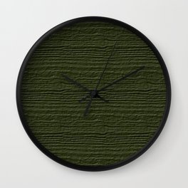 Cypress Wood Grain Texture Color Accent Wall Clock