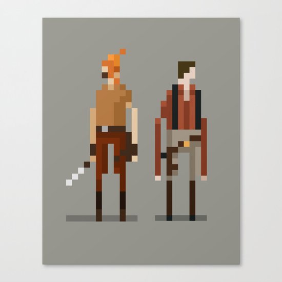 Brains and Brawn Canvas Print