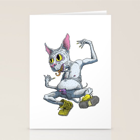 Jewcat Stationery Cards