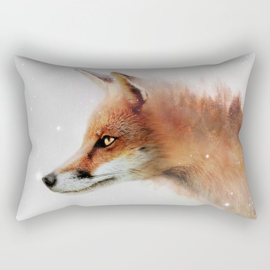 Foxy Love Rectangular Pillow