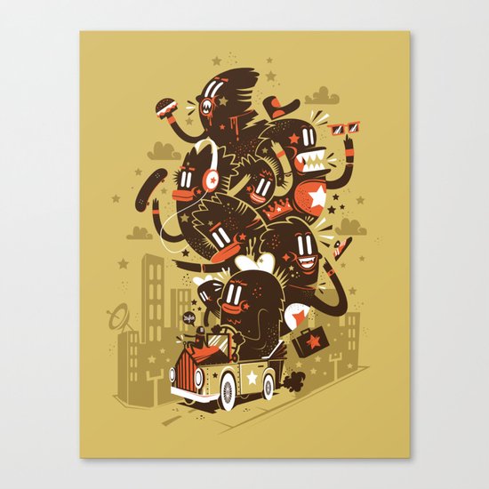 The big trip Canvas Print