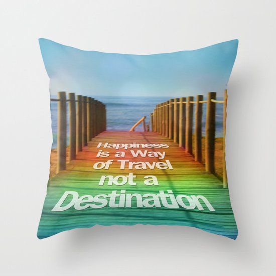 Path Throw Pillow