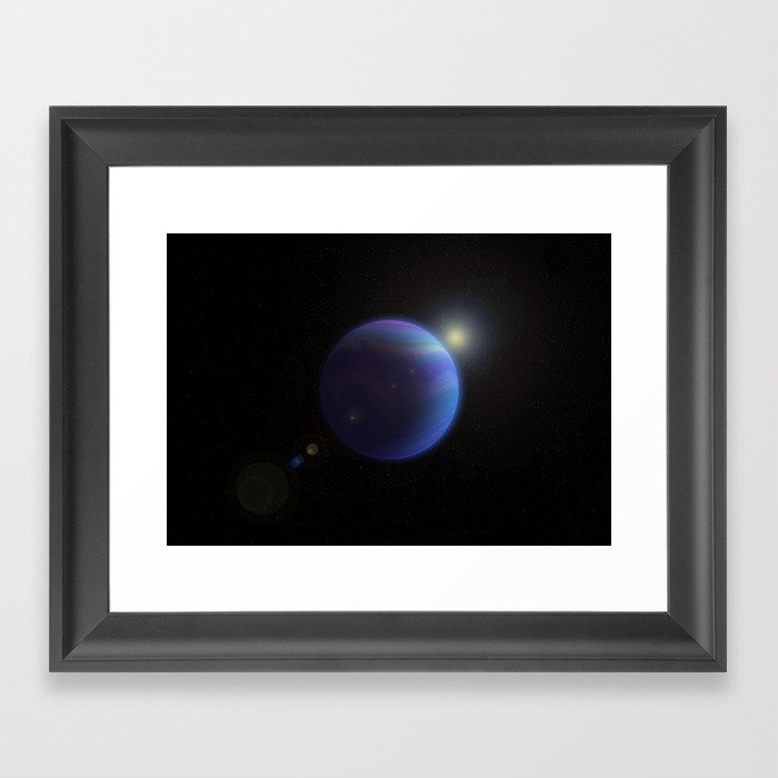Planet Framed Art Print