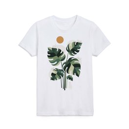 Cat and Plant 11 Kids T Shirt