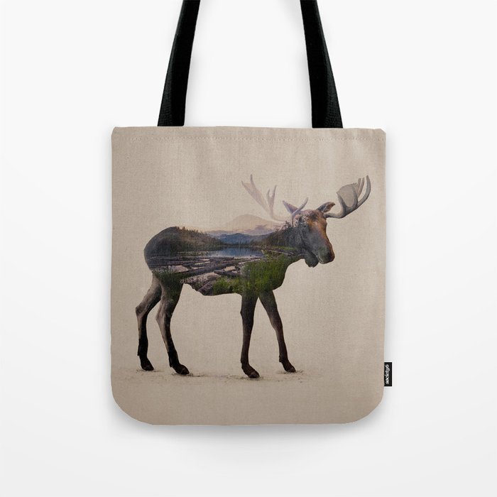 The Alaskan Bull Moose Tote Bag