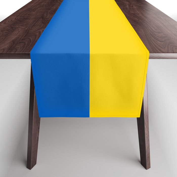 Ukrainian flag of Ukraine Table Runner