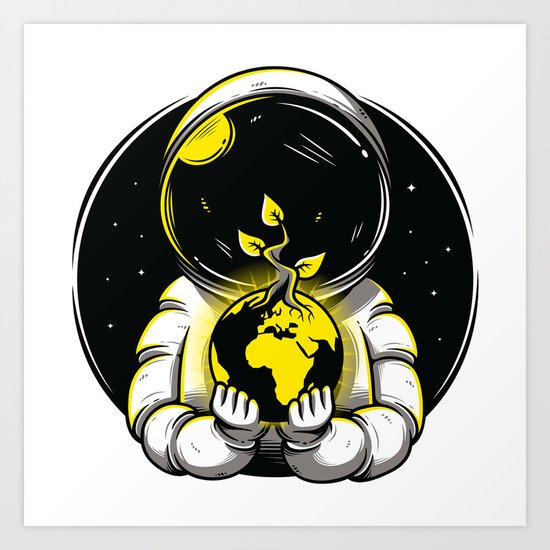 Another world Art Print