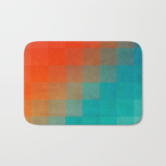 Beach Pixel Surface Bath Mat