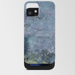 cloudy blue green lilac mood iPhone Card Case