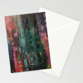 bliss, abstract painting Stationery Cards