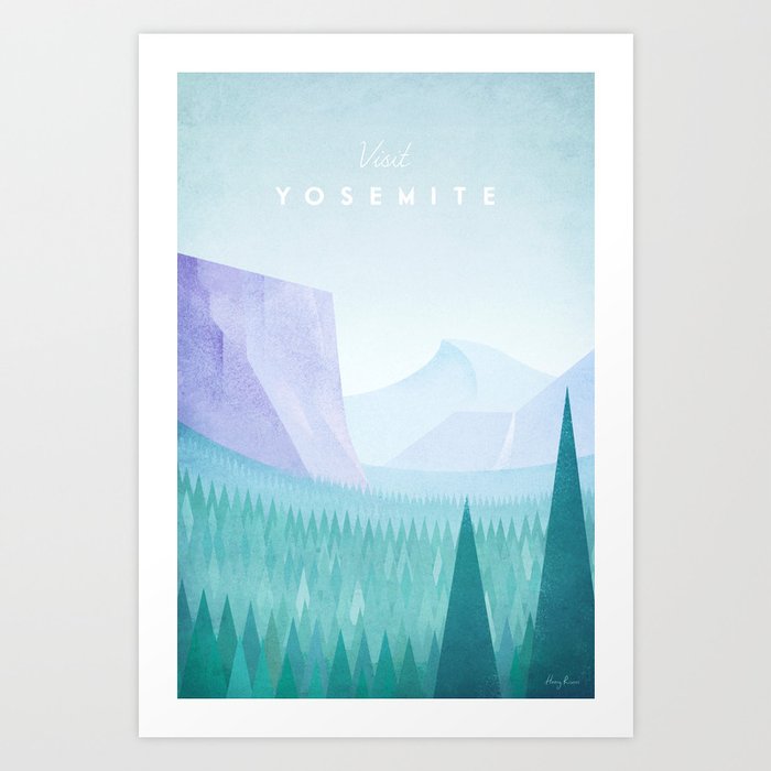 Yosemite National Park Art Print