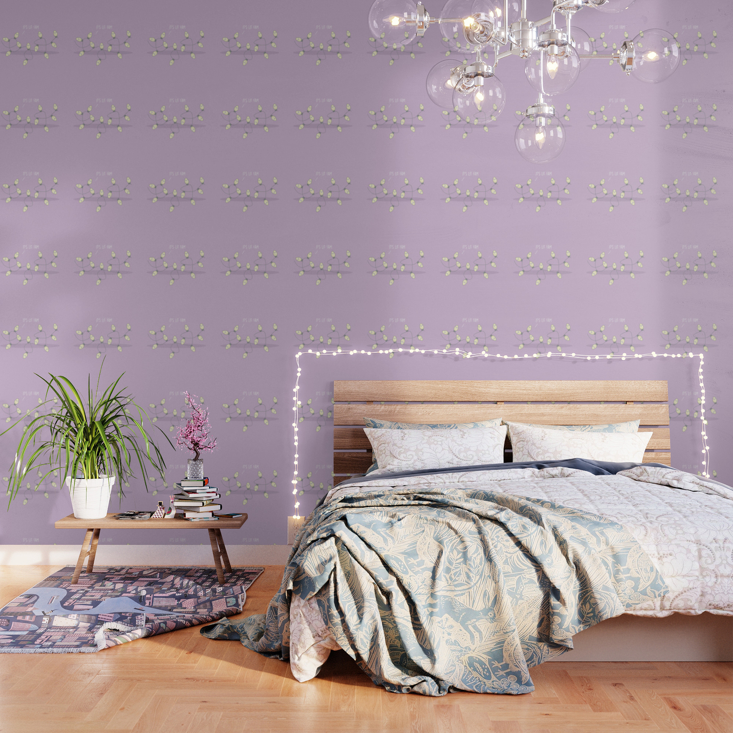 It S Lit Fam Kawaii Christmas Wallpaper By Sharnamyers Society6
