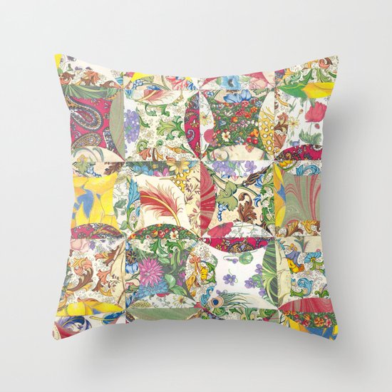 style nostalgia Throw Pillow