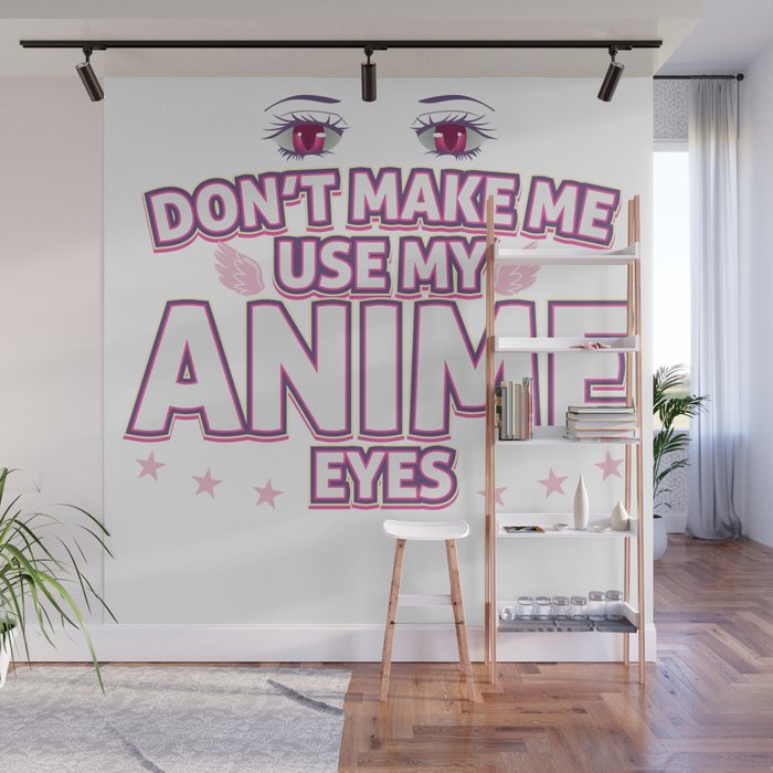 Anime Eyes Kawaii Otaku Manga Comic Aesthetic Gift Wall Tapestry by Pubi  Sales