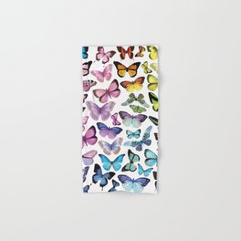 Butterfly Rainbow © Hand & Bath Towel