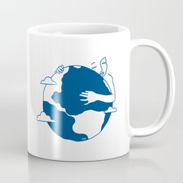 Blue dot Coffee Mug